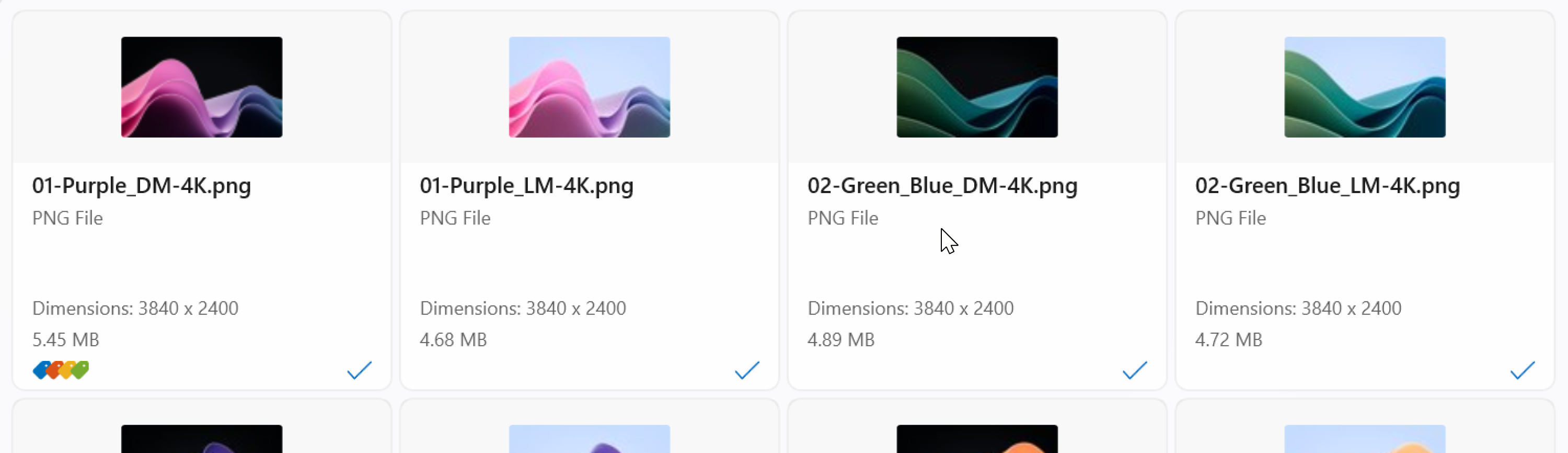 Cards View (medium size)